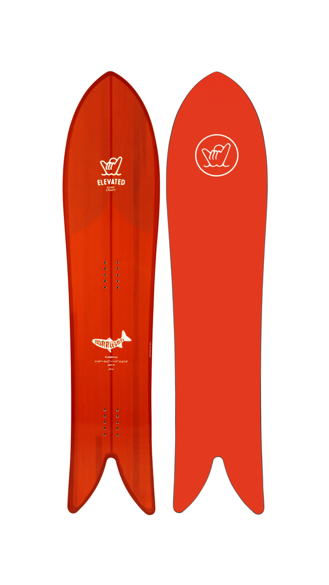 Snowboards Shaped For Surfers | Elevated Surf Craft