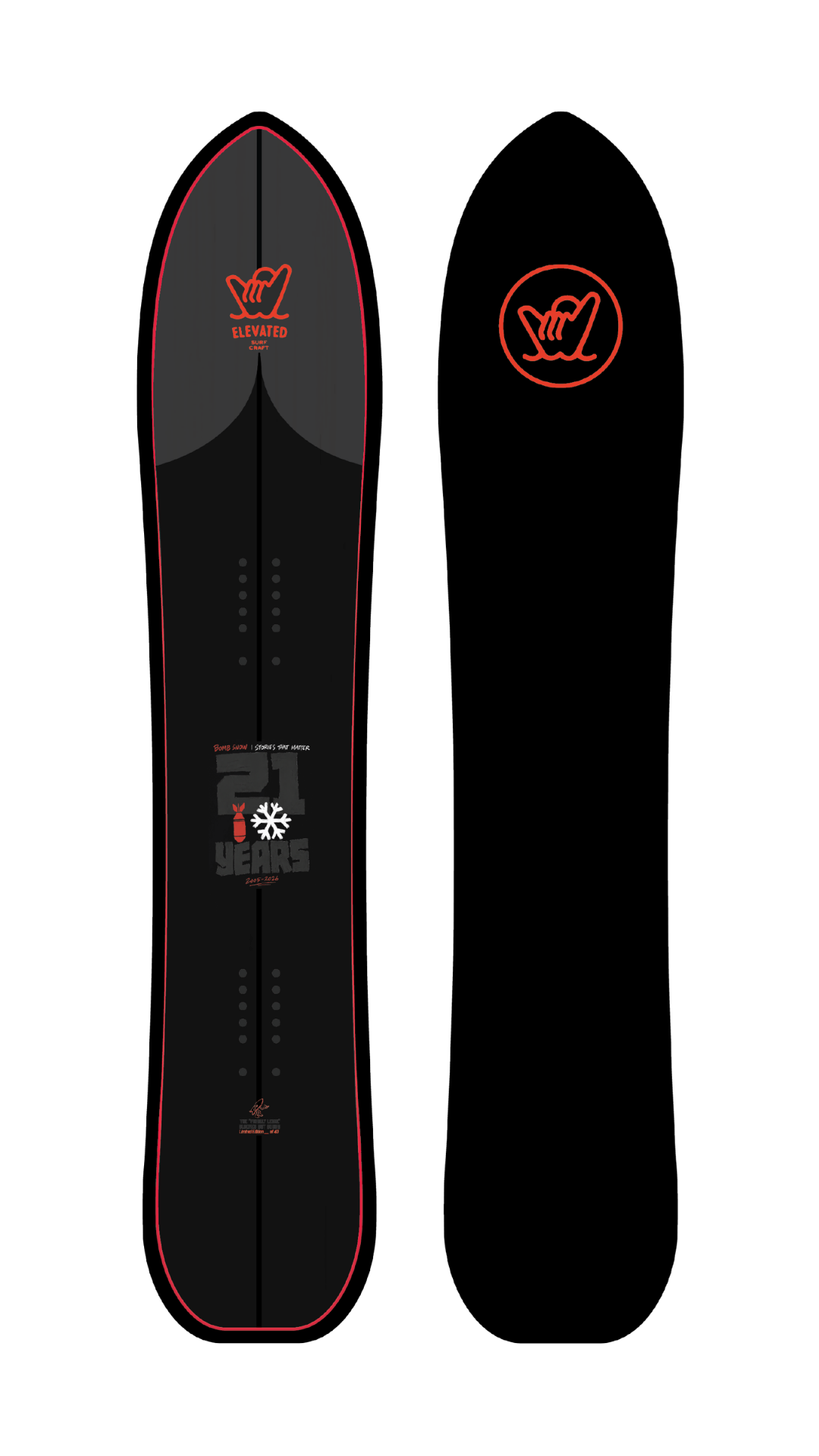 5'1 Funboard x Bomb Snow LTD (PRE-ORDER)
