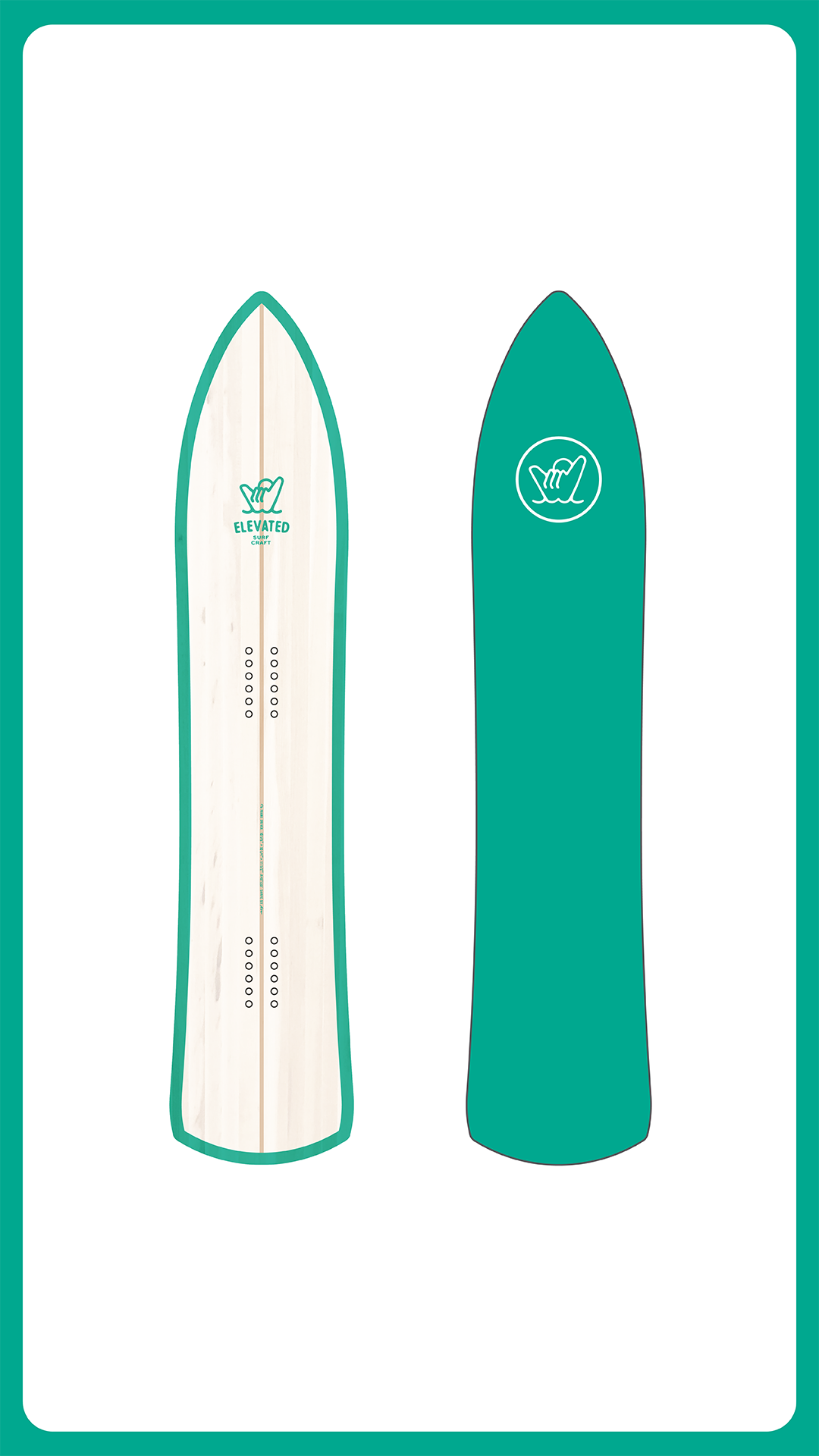 Premium Snow Board | Best Snow Board | Elevated Surf Craft