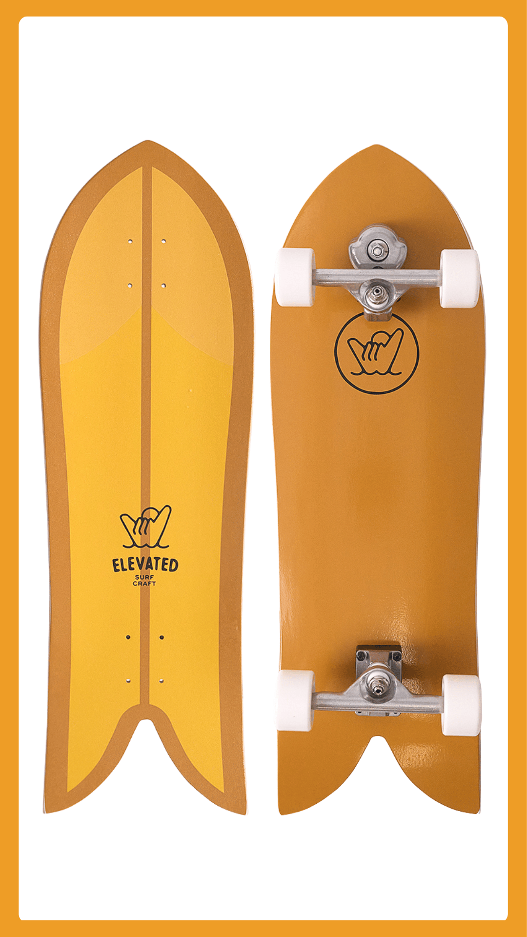 スノーボード ELEVATED SURF CRAFT - PowFish x TREW PowFish Surfboard - Elevated Surf Craft